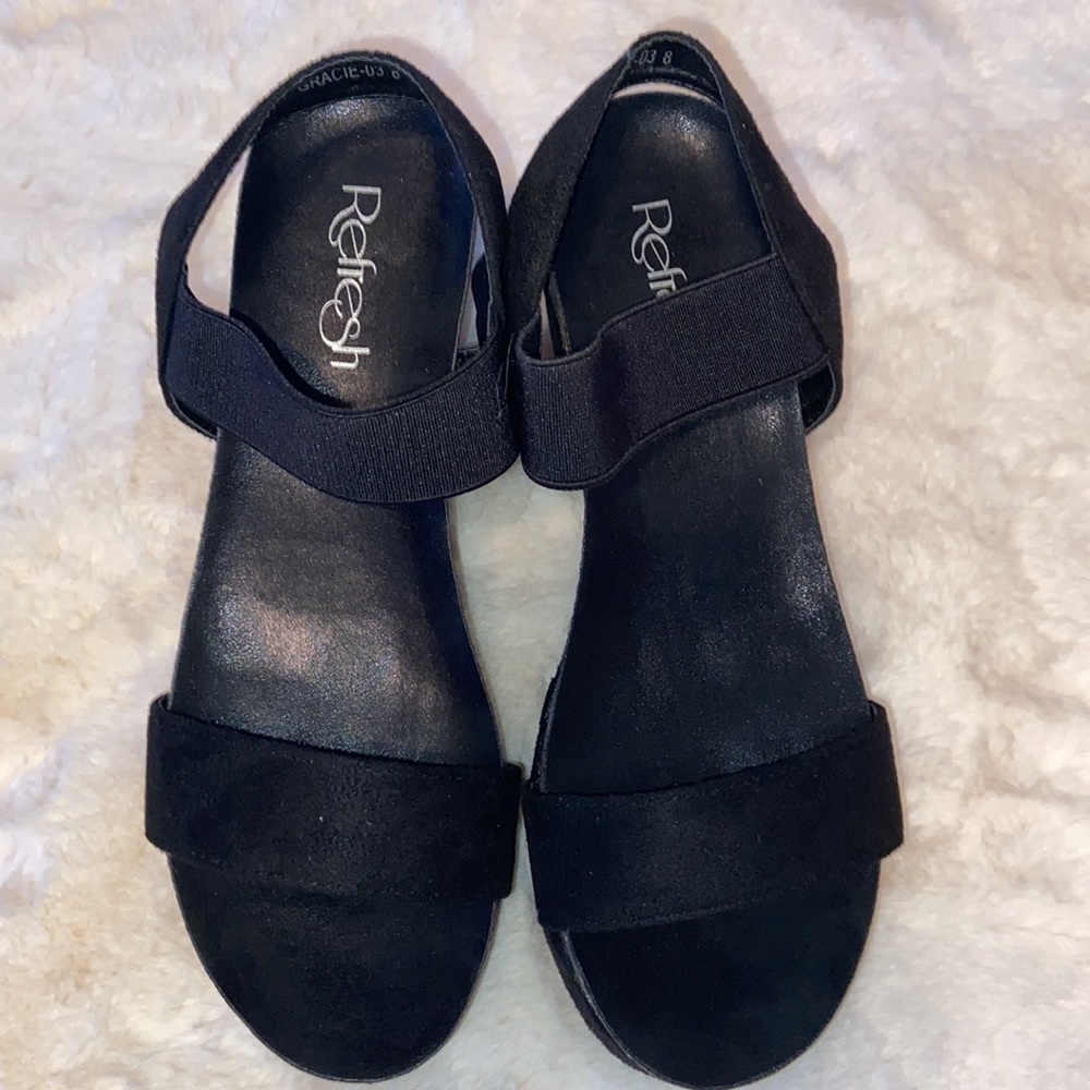 NIB/ Very sexy wedge sandals - Picture 5 of 11
